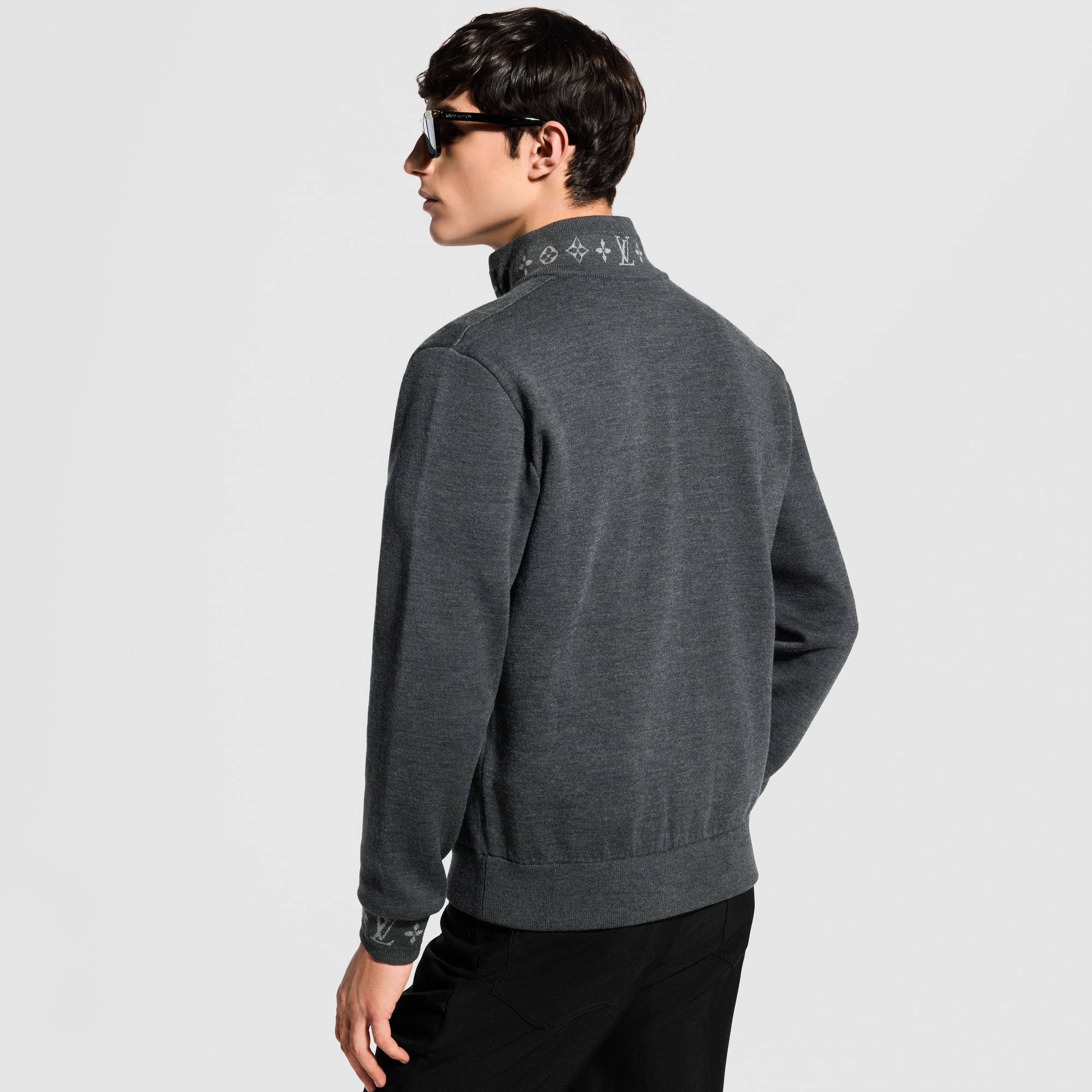 Double Face Knit Wool Travel Blouson - Ready-to-Wear 1AGJWH